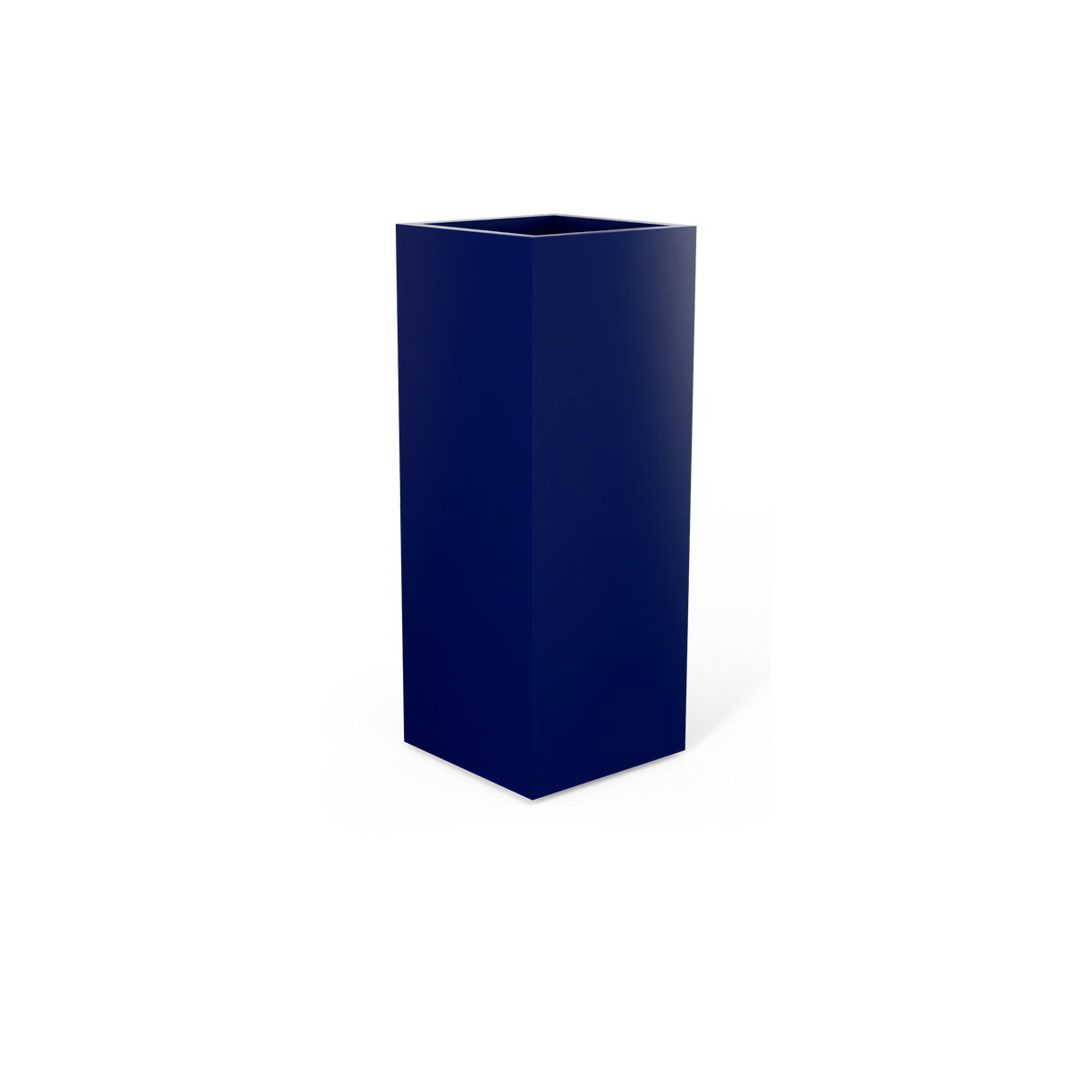 Perth Corner Planter, Matte Cobalt Blue finish