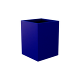 Brisbane Rectangular Planter, Matte Cobalt Blue finish