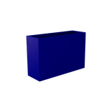 Perth Rectangular Planter, Matte Cobalt Blue finish