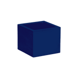 Antwerp corner fiberglass planter in Matte Cobalt Blue