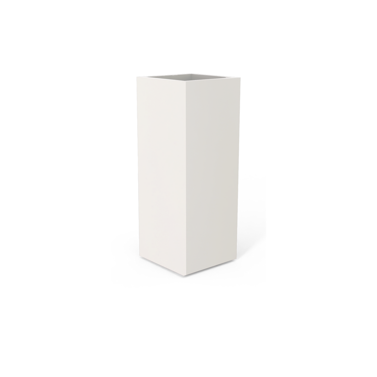 Perth Corner Planter, Matte Cement Grey finish