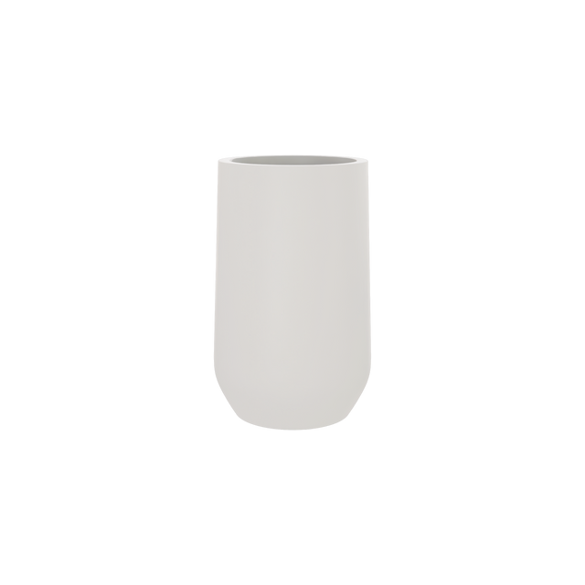 Hayden Urn Planter in Matte Cement Grey