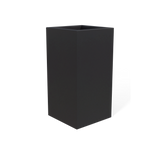 Hollywood Corner Planter, Matte Charcoal finish