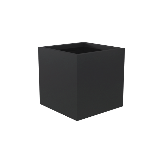 Granada Planter in Matte Charcoal