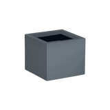 Antwerp corner fiberglass planter in Matte Charcoal