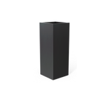 Perth Corner Planter, Matte Charcoal finish