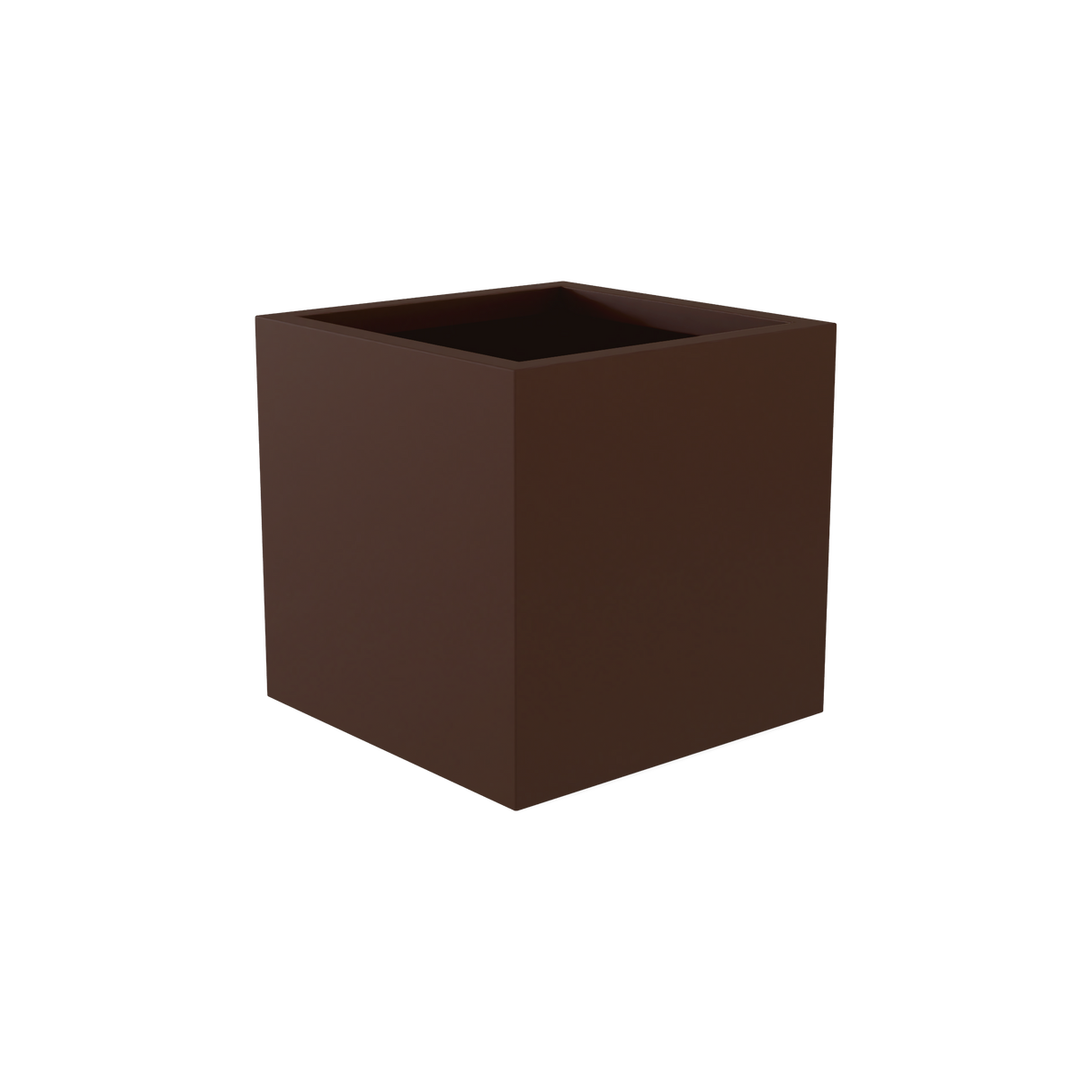 Granada Planter, Matte Dark Brown finish
