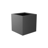 Granada Planter, Matte Gun Metal finish