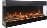 Amantii Tru View Bespoke - 45" Indoor / Outdoor 3 Sided Electric Fireplace TRV-45-BESPOKE - Serene Yards