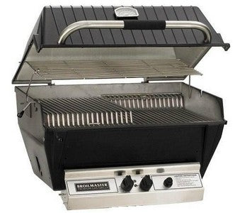 Broilmaster Premium NG Gas Grill Package w/Stainless Steel Patio Post - P3PK7N - Serene Yards