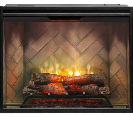 Dimplex 500002400 Revillusion 36-inch Built-in Firebox with Glass Pane and Plug Kit (RBF36G) - Serene Yards