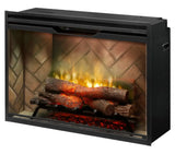 Dimplex 500002400 Revillusion 36-inch Built-in Firebox with Glass Pane and Plug Kit (RBF36G) - Serene Yards