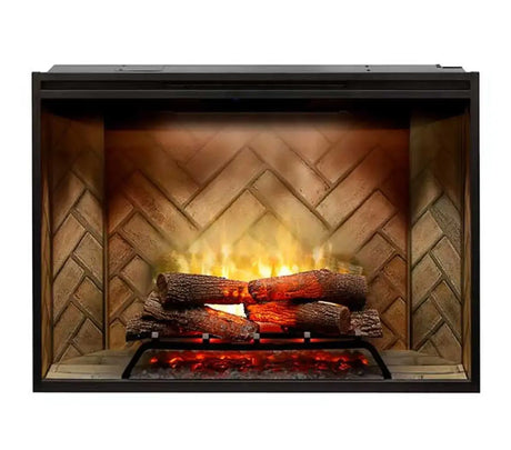 Dimplex 500002410 Revillusion 42-inch Built-in Firebox with Glass Pane and Plug Kit (RBF42G) - Serene Yards