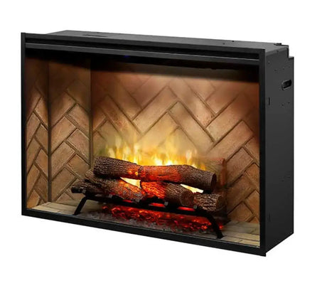 Dimplex 500002410 Revillusion 42-inch Built-in Firebox with Glass Pane and Plug Kit (RBF42G) - Serene Yards