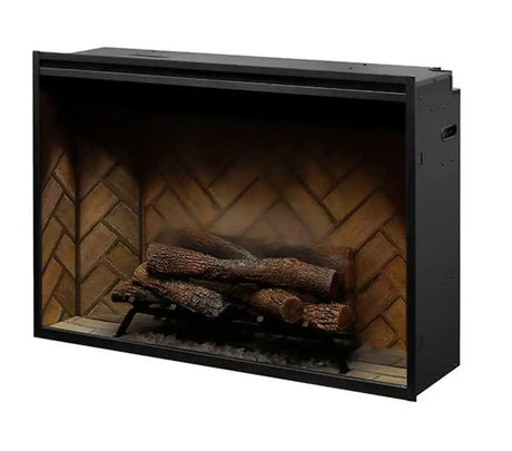 Dimplex 500002410 Revillusion 42-inch Built-in Firebox with Glass Pane and Plug Kit (RBF42G) - Serene Yards