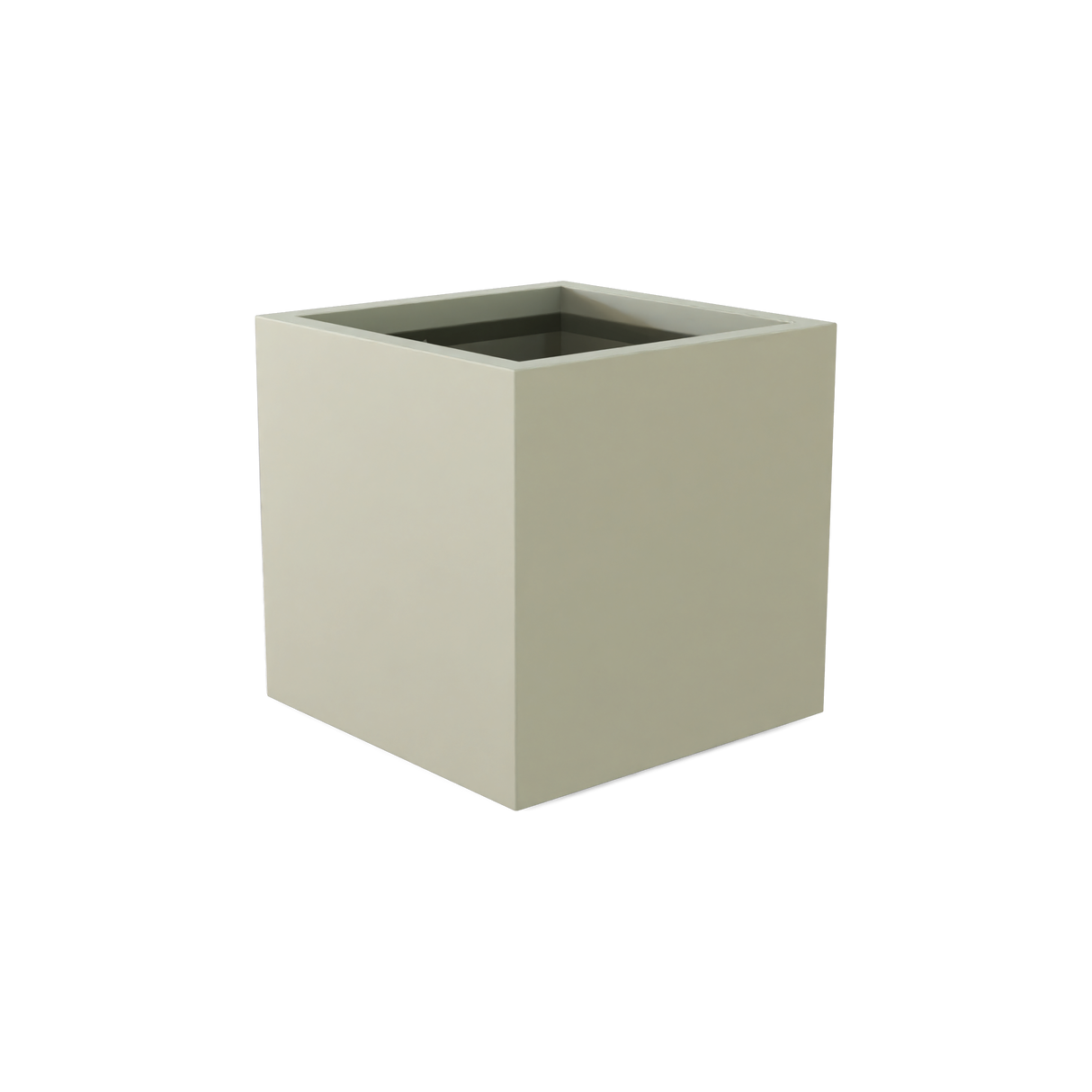 Granada Planter, Satin Beige finish