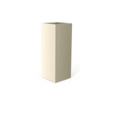 Perth Corner Planter, Satin Beige finish