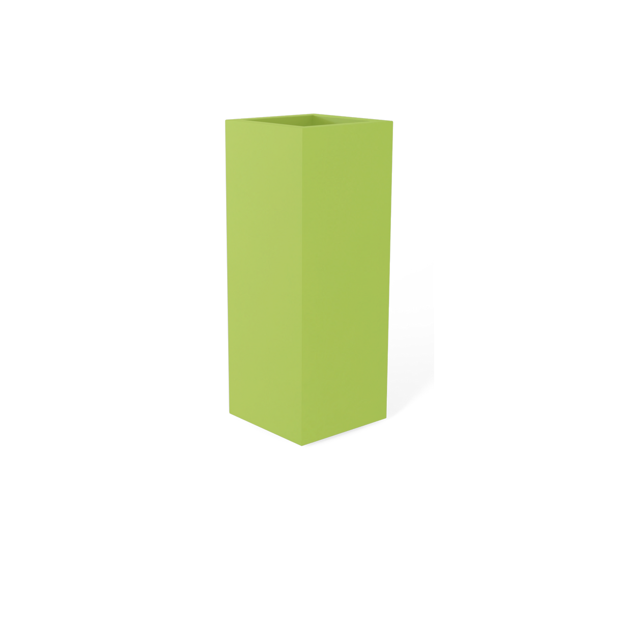 Perth Corner Planter, Satin Green finish