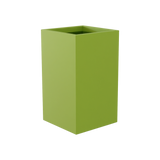 Darwin Corner Planter, Satin Green finish