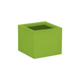 Antwerp corner fiberglass planter in Satin Green