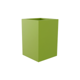 Miami Corner Planter, Satin Green finish