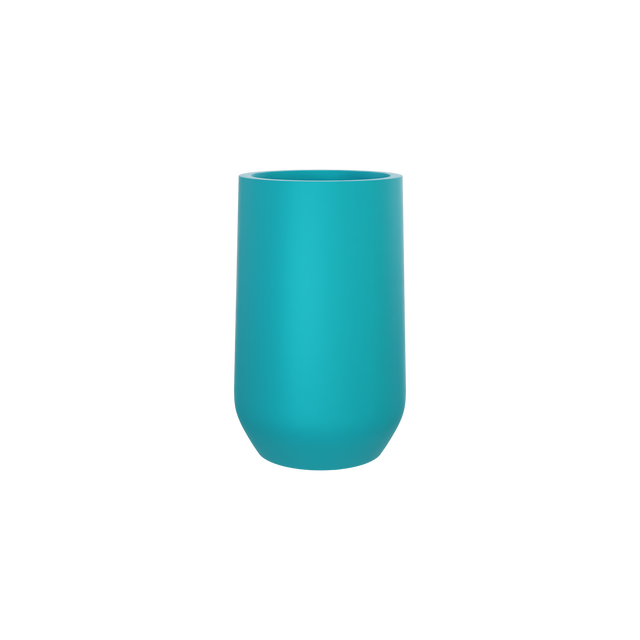 Hayden Urn Planter in Satin Sea Foam