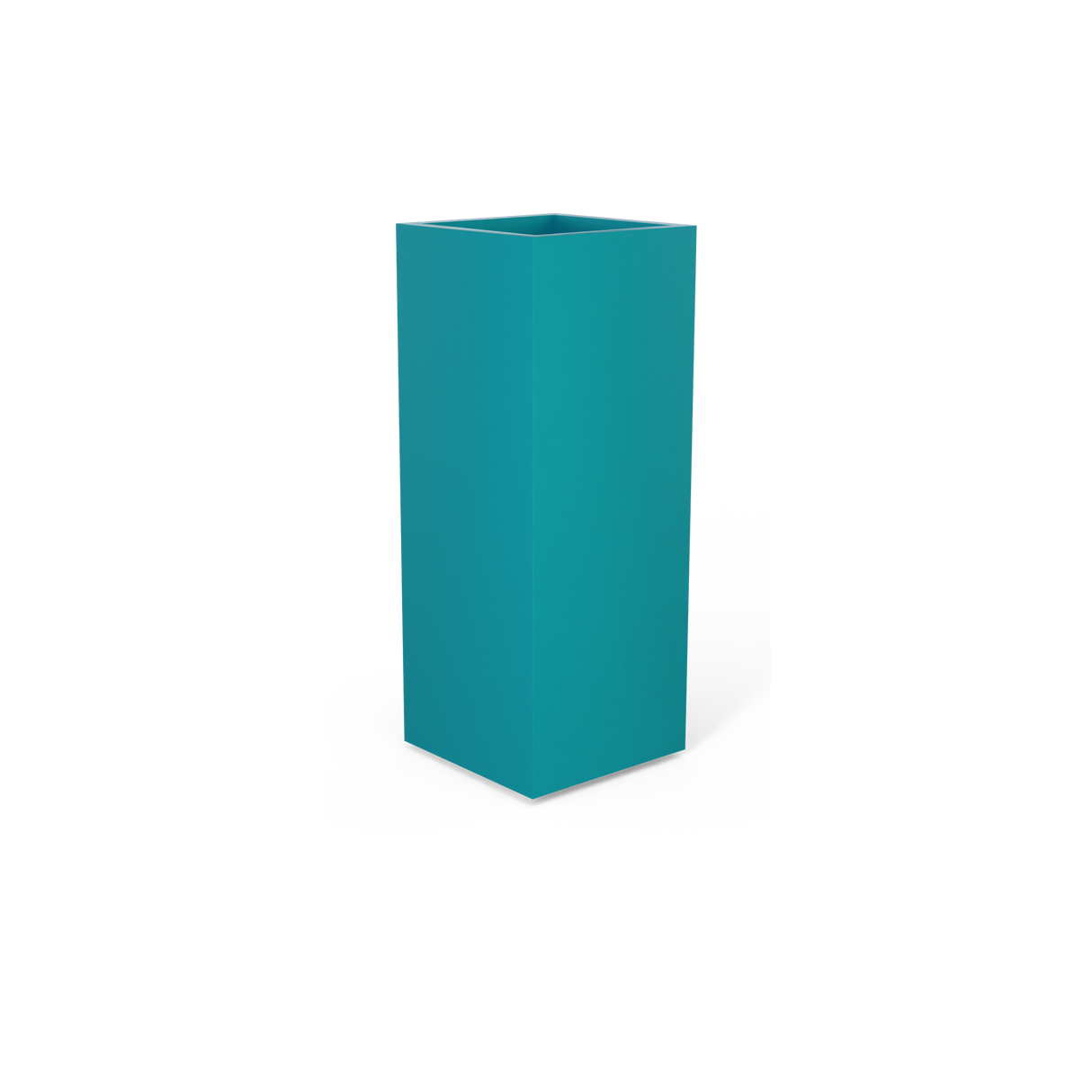 Perth Corner Planter, Satin Sea Foam finish