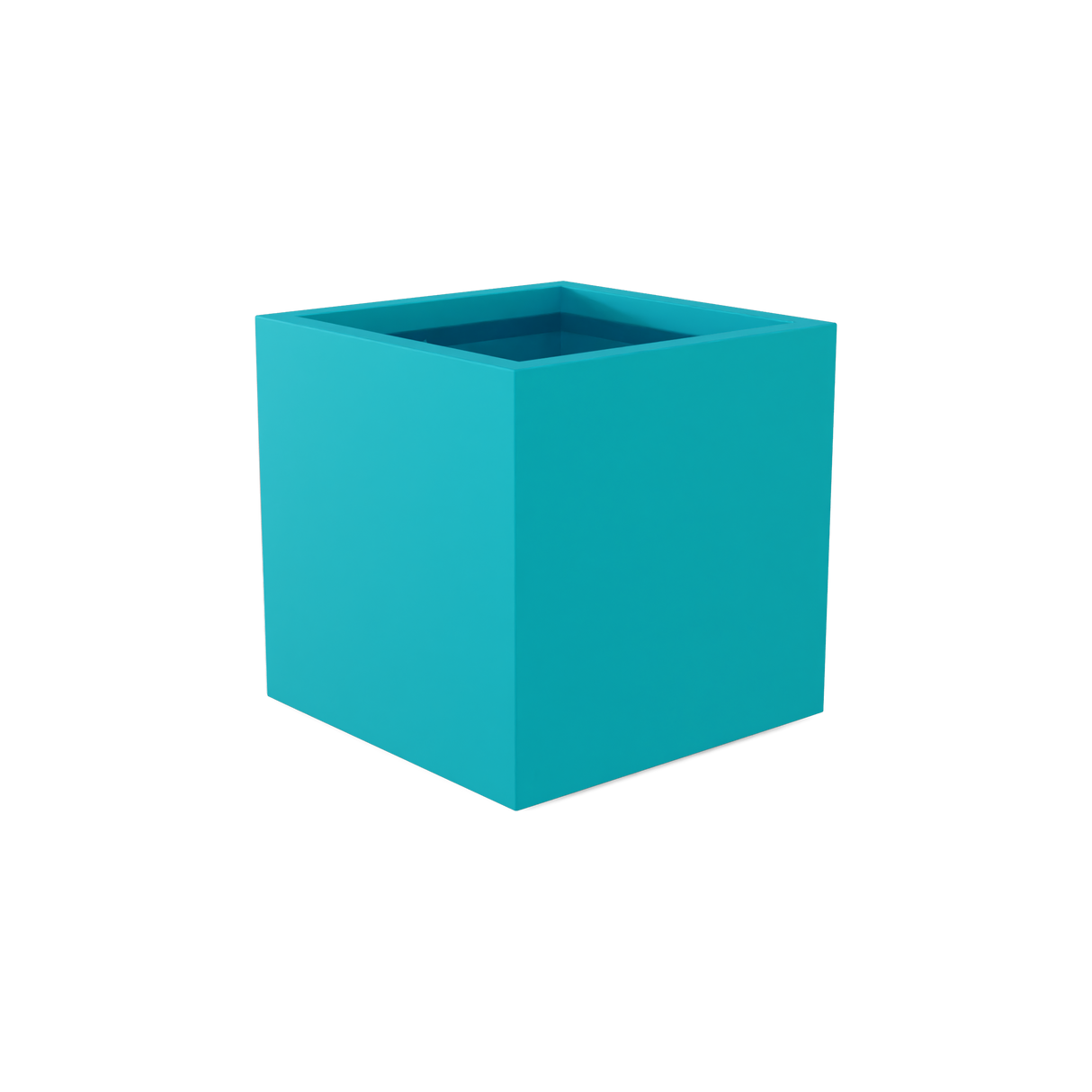 Granada Planter, Satin Sea Foam finish