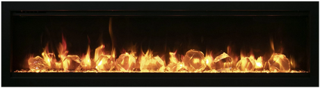 Amantii Symmetry Lumina 50" Indoor / Outdoor Built In Smart Electric Fireplace, WiFi Enabled SYM-50-LUMINA - Serene Yards