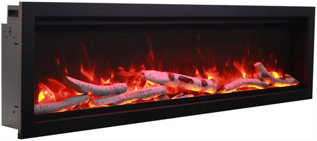 Amantii Symmetry Lumina 34" Indoor / Outdoor Built In Smart Electric Fireplace, WiFi Enabled SYM-34-LUMINA - Serene Yards