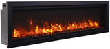 Amantii Symmetry Lumina 34" Indoor / Outdoor Built In Smart Electric Fireplace, WiFi Enabled SYM-34-LUMINA - Serene Yards