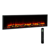 Simplifire 55" Scion Trinity 3-Sided Linear Electric Fireplace SF-SCT55-BK