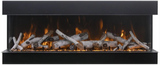 Amantii Tru View Deep Smart Electric - 72” Indoor / Outdoor WiFi Enabled 3 Sided Fireplace 72-TRU-VIEW-XL - Serene Yards