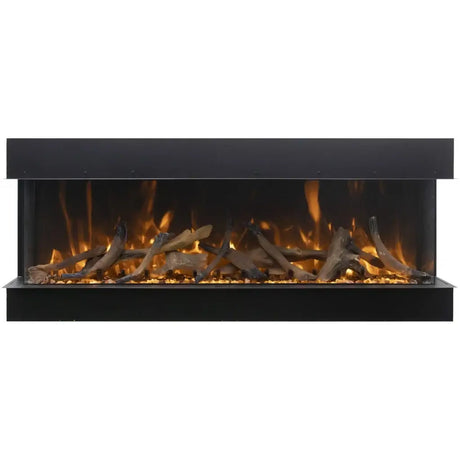 Amantii Trv View Extra Tall Smart Electric - 70” Indoor / Outdoor WiFi Enabled 3 Sided Electric
Fireplace 72-TRV-XT-XL - Serene Yards