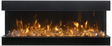 Amantii Tru View Deep Smart Electric - 72” Indoor / Outdoor WiFi Enabled 3 Sided Fireplace 72-TRU-VIEW-XL - Serene Yards