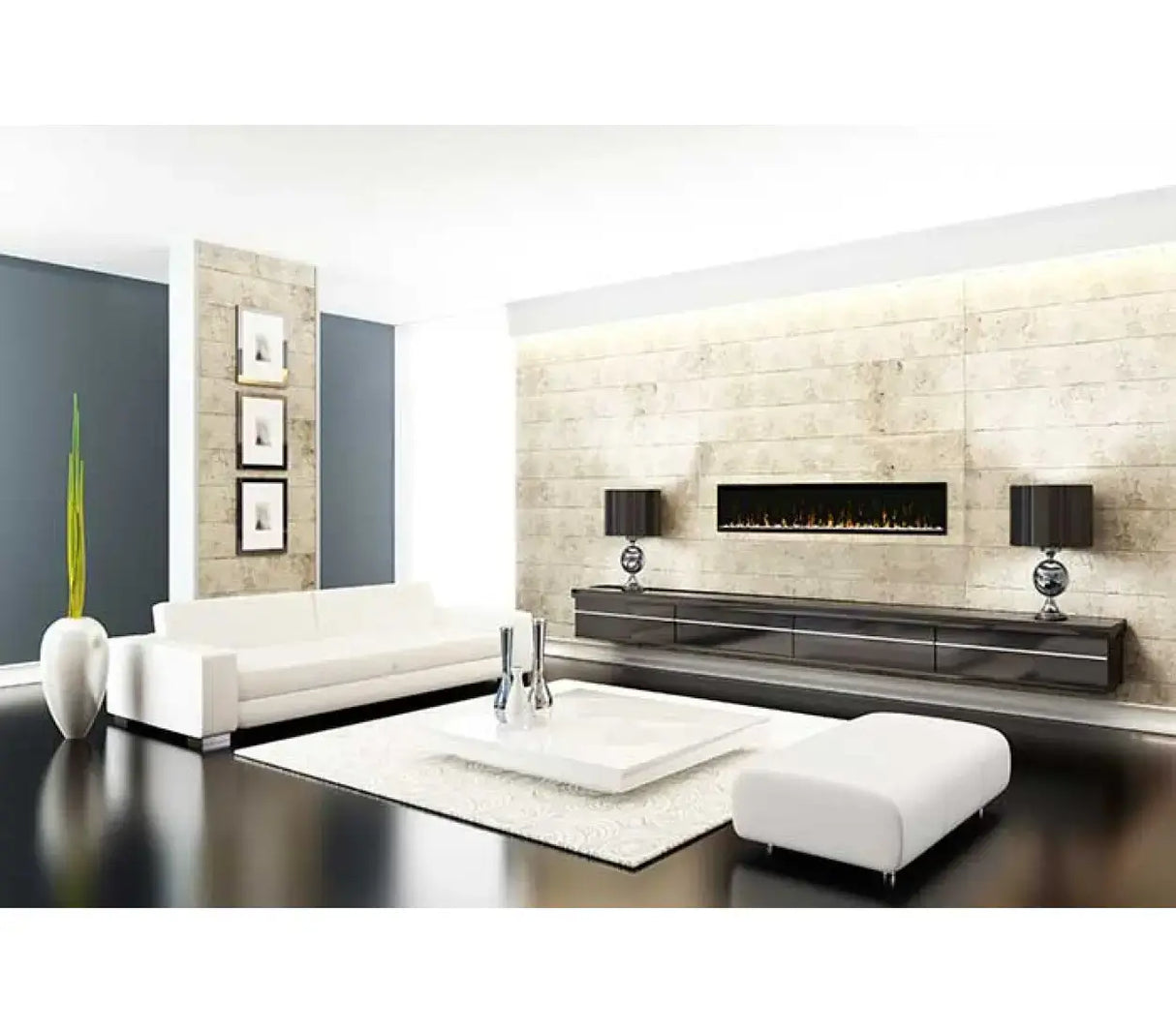 Dimplex IgniteXL 74-inch Linear Electric Fireplace XLF74 - Serene Yards