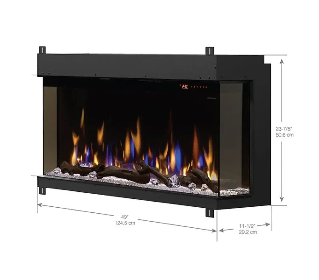 Dimplex IgniteXL Bold Built-In 50-inch Linear Electric Fireplace XLF5017-XD - Serene Yards