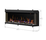 Dimplex IgniteXL Bold Built-In 74-inch Linear Electric Fireplace XLF7417-XD - Serene Yards