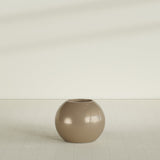 Globe Planter in Gloss Metallic Gold, 24"D × 19"H, shown empty