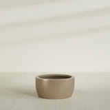 Casablanca Bowl Planter in Gloss Metallic Gold, 30"D × 15"H, shown empty