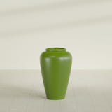 Barà Jar Planter in Satin Green, 20"D × 31"H, shown empty