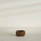 Casablanca Bowl Planter in Metallic Bronze, 20"D × 10"H, shown empty