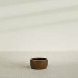Casablanca Bowl Planter in Metallic Bronze, 20"D × 10"H, shown empty