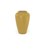 Bara jar fiberglass planter in Gloss Metallic Gold