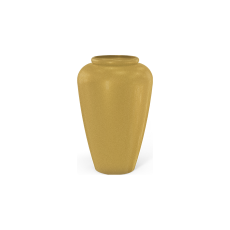 Bara jar fiberglass planter in Gloss Metallic Gold