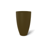 brannan fiberglass planter, Matte Bronze finish