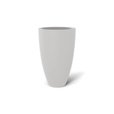brannan fiberglass planter, Matte Cement Grey finish