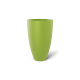 brannan fiberglass planter, Satin Green finish