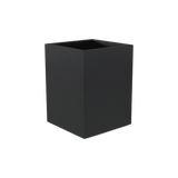 Brisbane corner fiberglass planter in Matte Charcoal