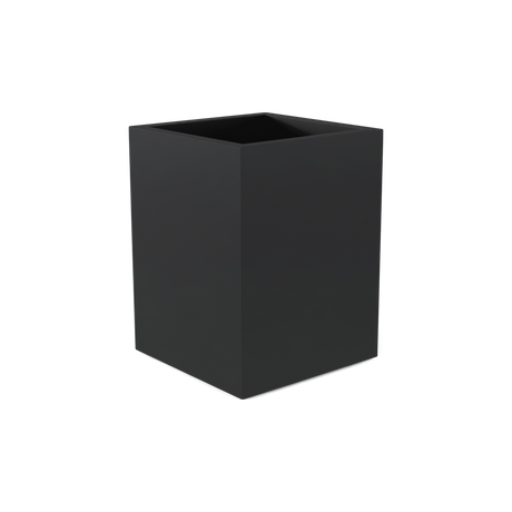 Brisbane corner fiberglass planter in Matte Charcoal